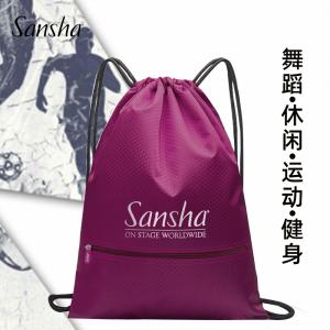 sansha 三沙兒童舞蹈包 成人芭蕾舞雙肩包練功服收納袋拉繩運(yùn)動(dòng)包