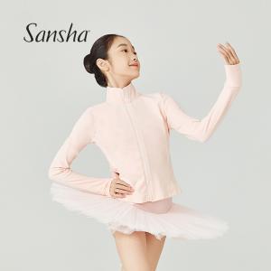 sansha 三沙少女舞蹈保暖服女 芭蕾舞練功服長(zhǎng)袖上衣